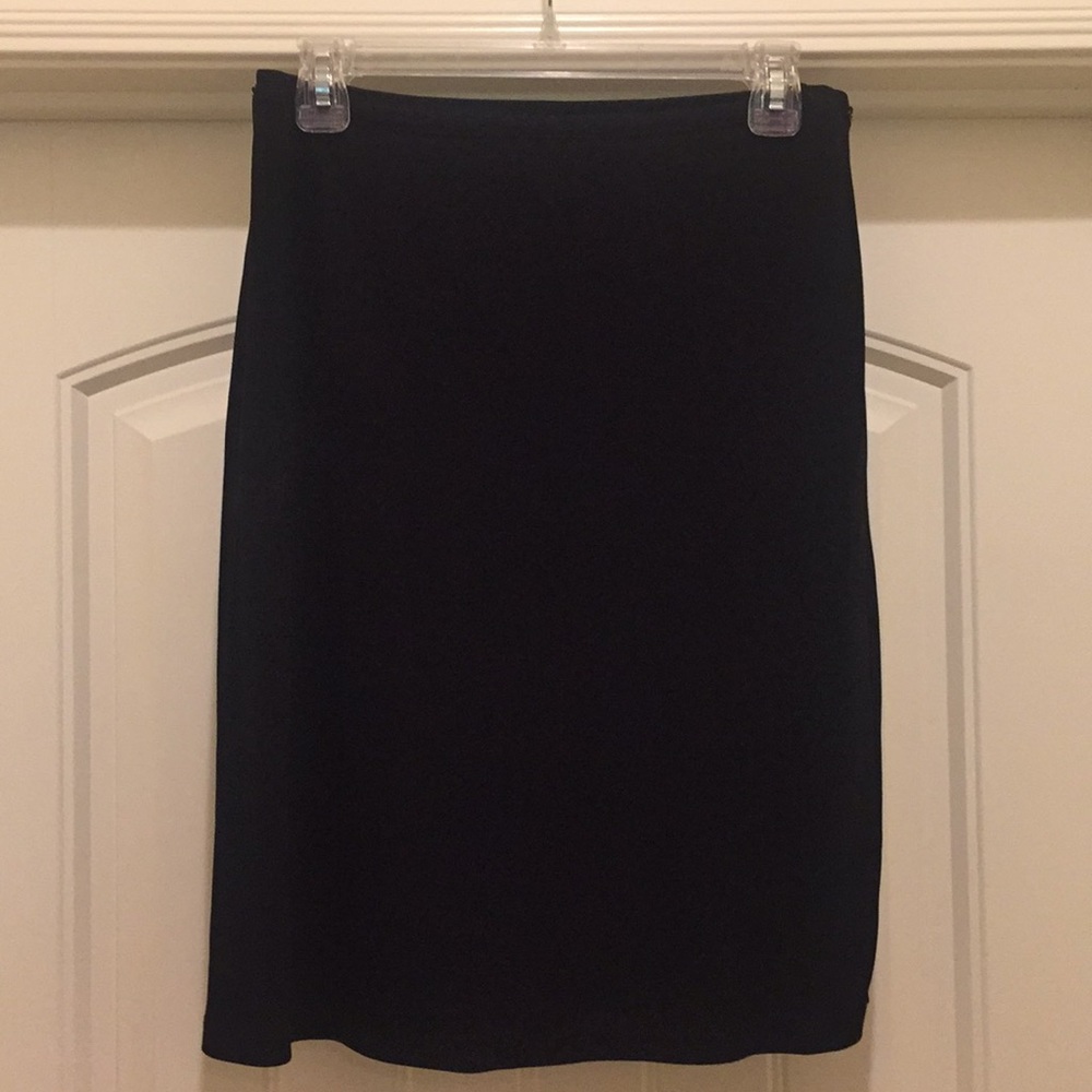Black pencil skirt - (A-37)